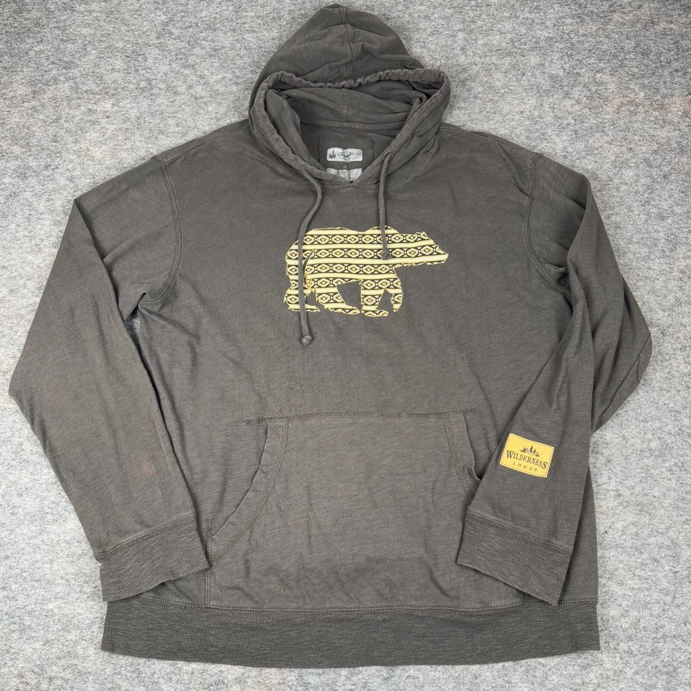 Disney Parks Wilderness Lodge Lightweight Hoodie Womens Medium M *